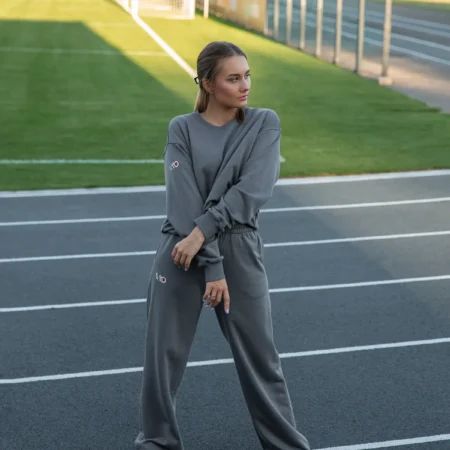 BREEZE džemperis - pilkas