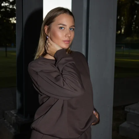 COCOA džemperis - rudas